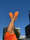 Orange Spongy Slipper