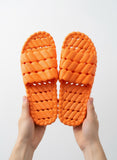 Orange Spongy Slipper
